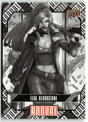 Upper Deck 2023-24 Marvel Annual No. 23 Elsa Bloodstone Variant Tier 3
