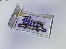 Blitz D1 Spec Racing Drift Emblem Patch Jdm Motorsport Used