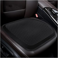 Auto Gel-Sitzkissen, atmungsaktiv, 2er Pack, Druckentlastung, Universal, Schwarz