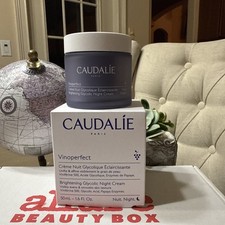 Caudalie Vinoperfect Brightening Glycolic Night Cream 50ml 1.7oz NEW AUTHENTIC