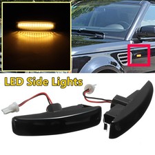 Seitenblinker Schwarz für Land Rover Discovery III Freelander II Range Rover