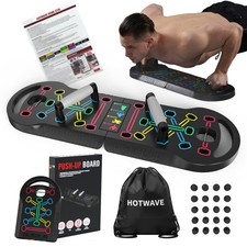 HOTWAVE Push Up Board Fitness,Foldable 20 in ...