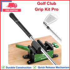 Golf Club Regripping Pro Kit Aluminum Vise Clamp Quick Release Golf Shaft Vice