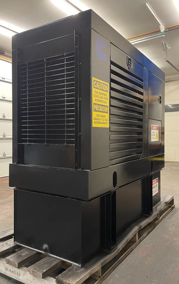 45KW Cummins Diesel Gerador de Espera com Tanque Base, Monofásico ou Trifásico, ENVIAMOS! - Imagem 3 de 4