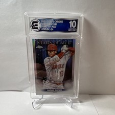 Topps 2022 Shohei Ohtani Stars of MLB Chrome Angels #SMLBC-24 EGC GEM MINT