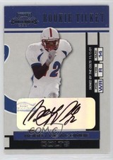 2001 Playoff Contenders Rookie Ticket Bobby Newcombe #107 Auto 0qo1