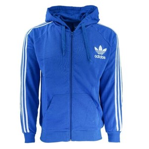 adidas blue jacket hoodie