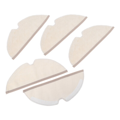 5X Full Coverage Mopping Cloths for Roborock S5 S50 S51 S55 S6 S6 MAXV S5 MAX