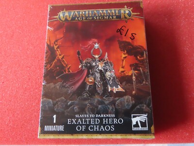 Games Workshop Warhammer Slaves to Darkness Exalted Hero of Chaos Neu in OVP 2022 NEU