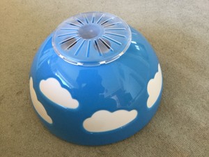 Ikea Ceiling Light Shade Cloud Blue Skojig Baby Children Nursery
