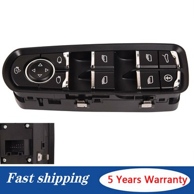 Window Master Switch Front Left For 2015-2021 Porsche Cayenne 7PP959858AFDML