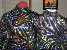 LEADLINE SETS colors western shirt slinky women girls YOUR SIZES xs  S M L NEW