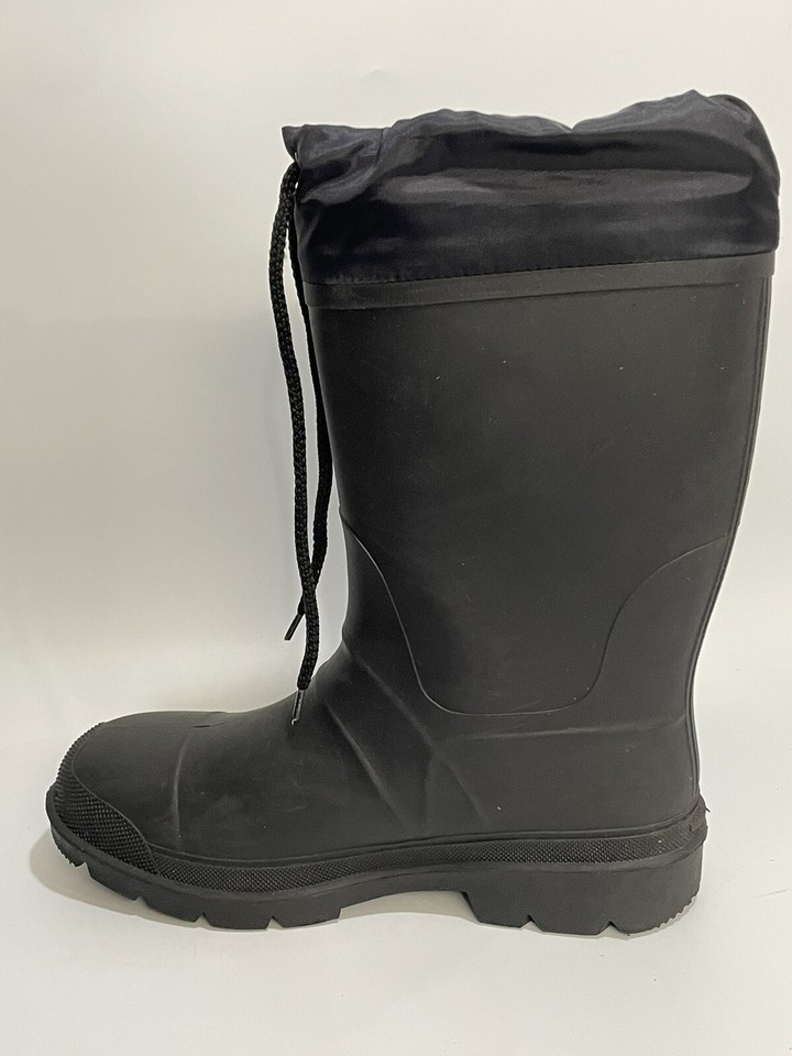 Kamik Forester Hunter Snow Boots Men’s Black Size 11 New Open Box Canada String eBay