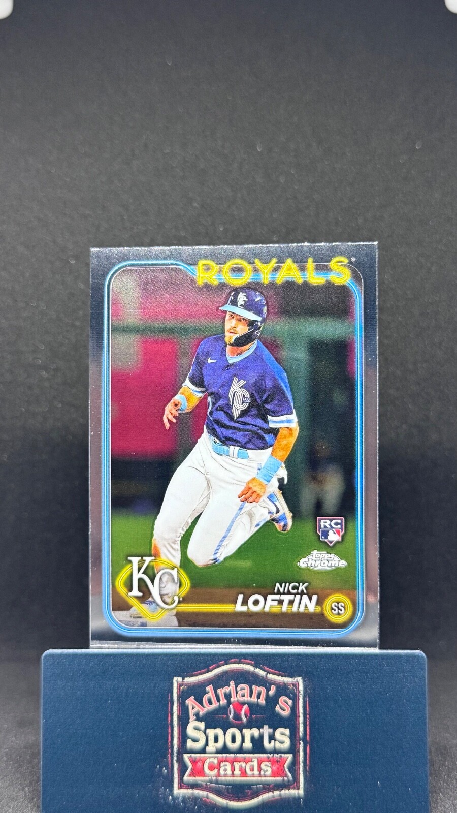 2024 Topps Chrome - #183 Nick Loftin (RC)