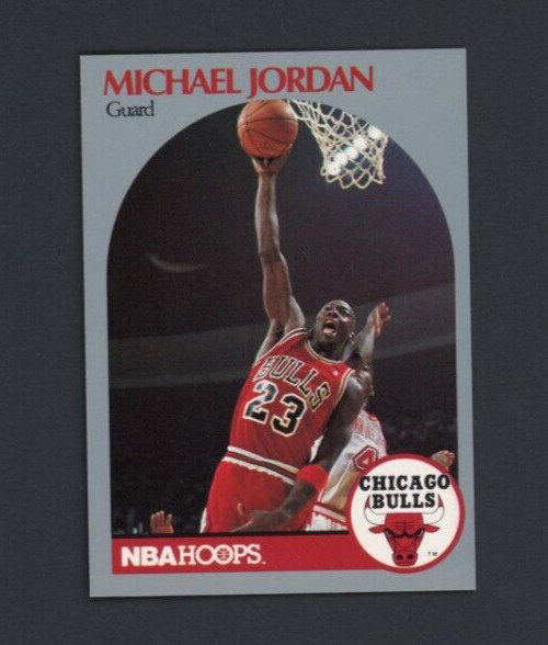 1990 NBA Hoops #65 Michael Jordan NM-MT