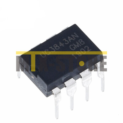 20 PCS UC3843BN DIP-8 ST UC3843B UC3843 PWM Controller new