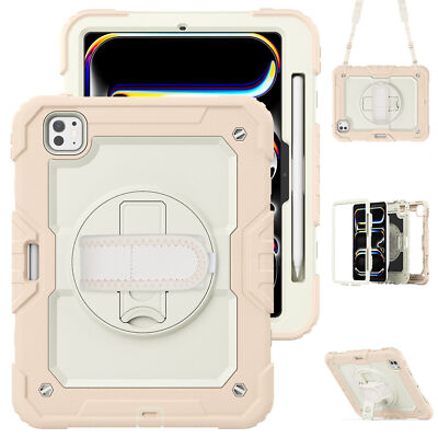 Hybrid Outdoor Schutz Hülle Tasche für iPad 5 6 7 8 9 10th Air Pro 11 13 M2 M4