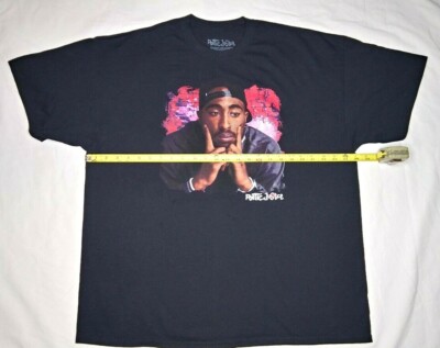 Poetic Justice Shirt Mens XXL Black 2Pac Tupac Shakur Lucky Janet