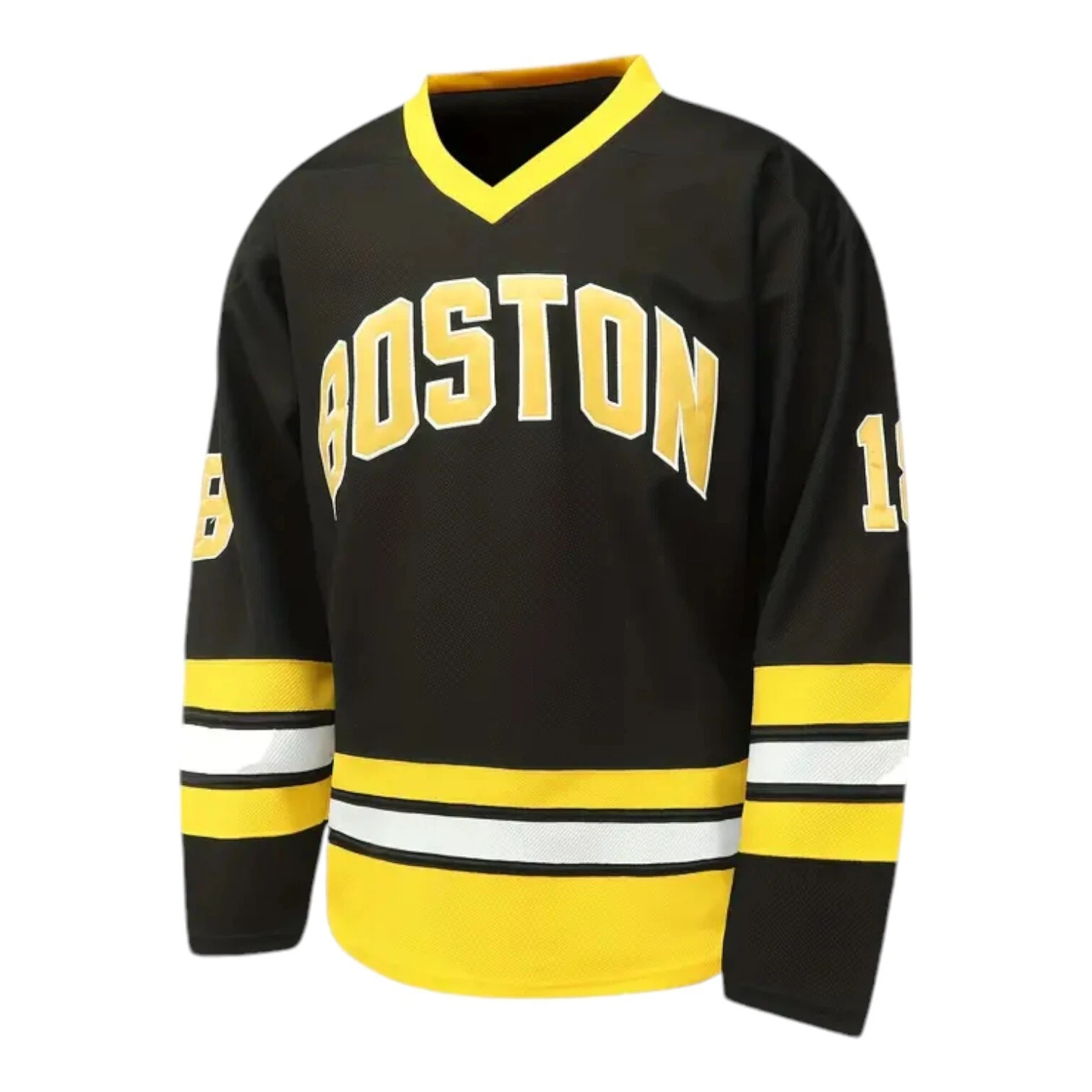 Happy Gilmore Movie Hockey Jersey #18 Boston Adam Sandler