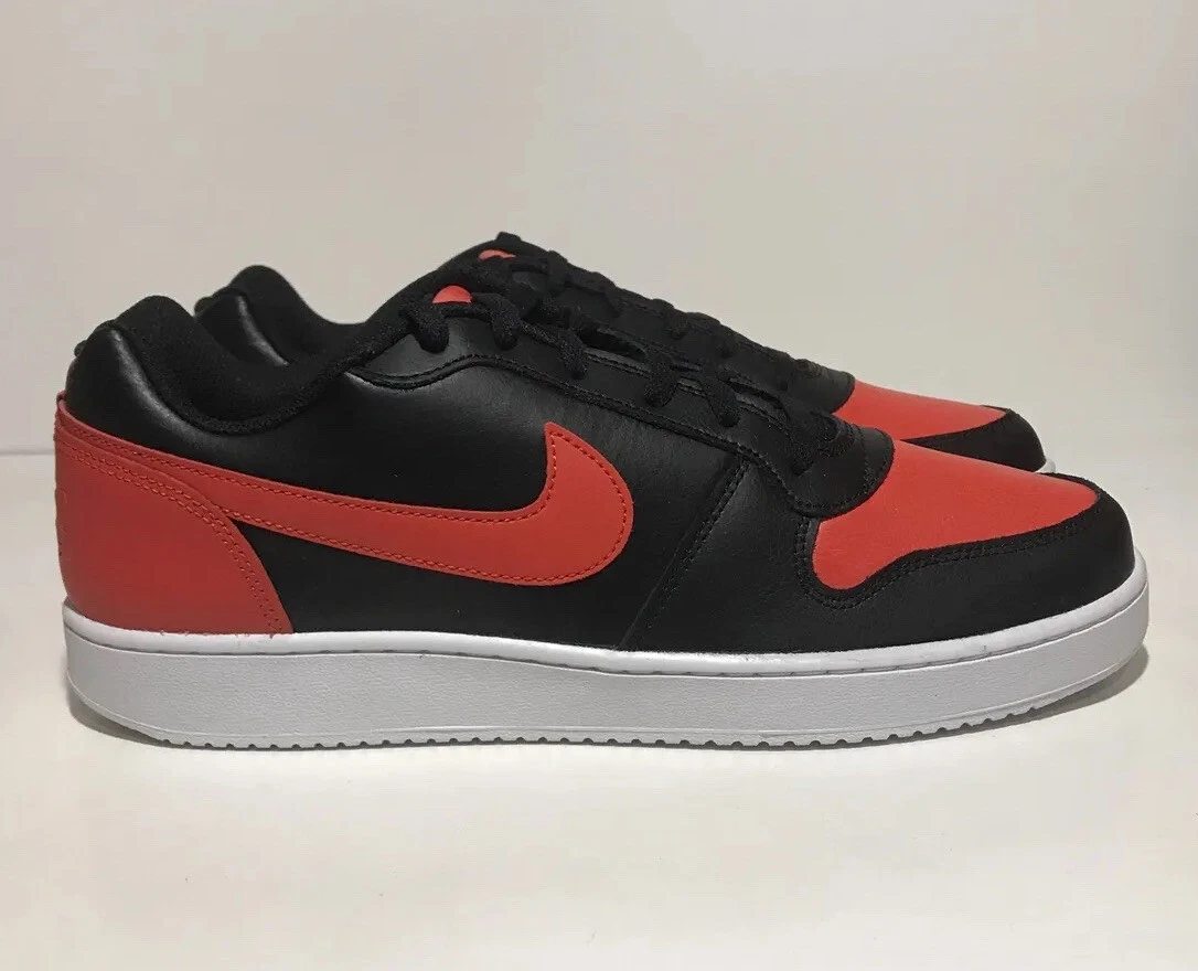 Nike ebernon 2025 low negro rojo