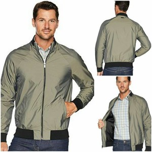 calvin klein bomber jacket green