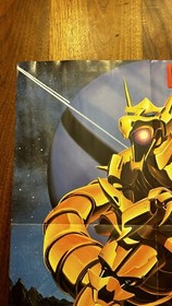 Vintage 80's DYNOWARZ NES NINTENDO POWER POSTER River City Ransom 19 3/4" X 16"