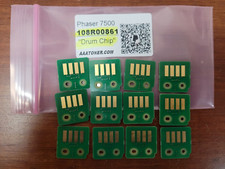 12 x 108R00861 DRUM Chip for Xerox Phaser 7500, 7500N, 7500DN, 7500DT Refill