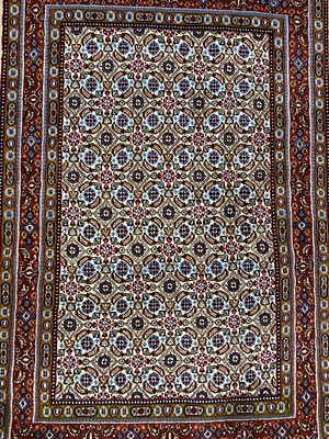 Super Moud  mit Seide 119 x 80cm Orientteppich Top