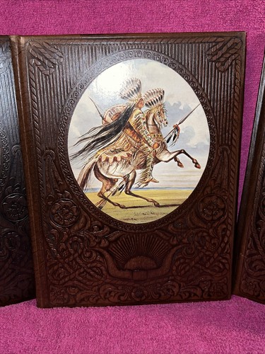 Vintage 1974-75 The Old West Series Lot of 3 Time Life Books HC Leatherette - Picture 3 of 9