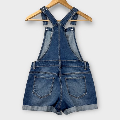 Jordache Toddler Girl Shorts Overalls Size XL (14-16) Floral Embroidered Y2K - Picture 2 of 20