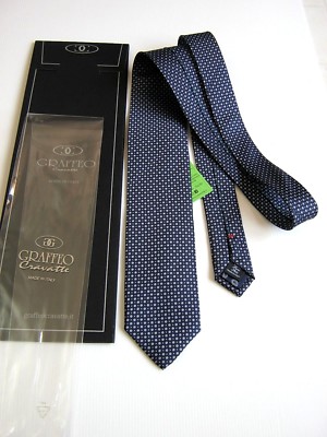 Luxury Graffeo Sartorial Limited Edition Pura Seta Pure Silk Made In Italy