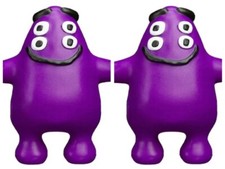 2 TWO McDonald  s Adult Happy Meal Toy Grimace Cactus Plant Flea Market Sealed