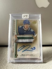 2020-21 UD Premier Acetate Rookie Patch Auto Gold #AROJ Olli Juolevi 48/49