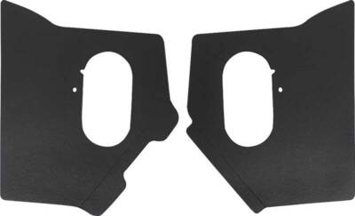 1962-64 Chevy II Nova; Interior Kick Panels; Hardtop; Black; Pair - Brand: PUI