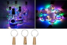 3X Wine Bottle Fairy String Lights 20 LED Battery Cork Party Christmas Wedding