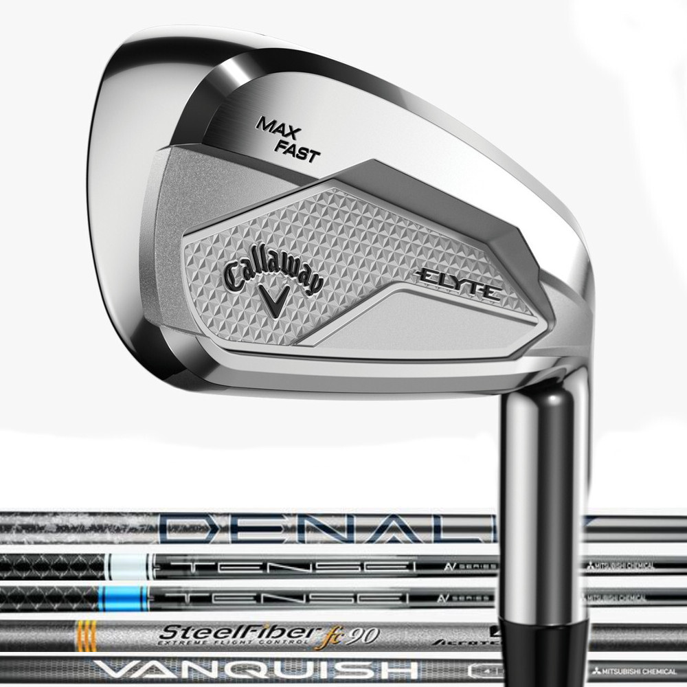 Callaway ELYTE MAX FASTアイアンセット Callaway Elyte Max Fast Individual Iron - Worldwide Golf Shops