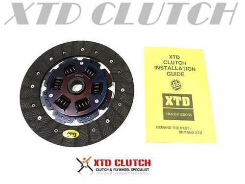 XTD STAGE 2 FULL FACED CLUTCH DISC FITS  1990-91 CIVIC CRX 1.5L D15 1.6L D16  - Picture 1 of 1