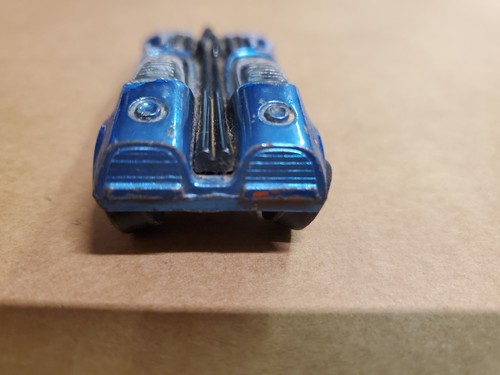 Hot Wheels Redline Toy Car Splittin image blue 1968 Vtg Hong Kong Mattel - 第 4/10 張圖片