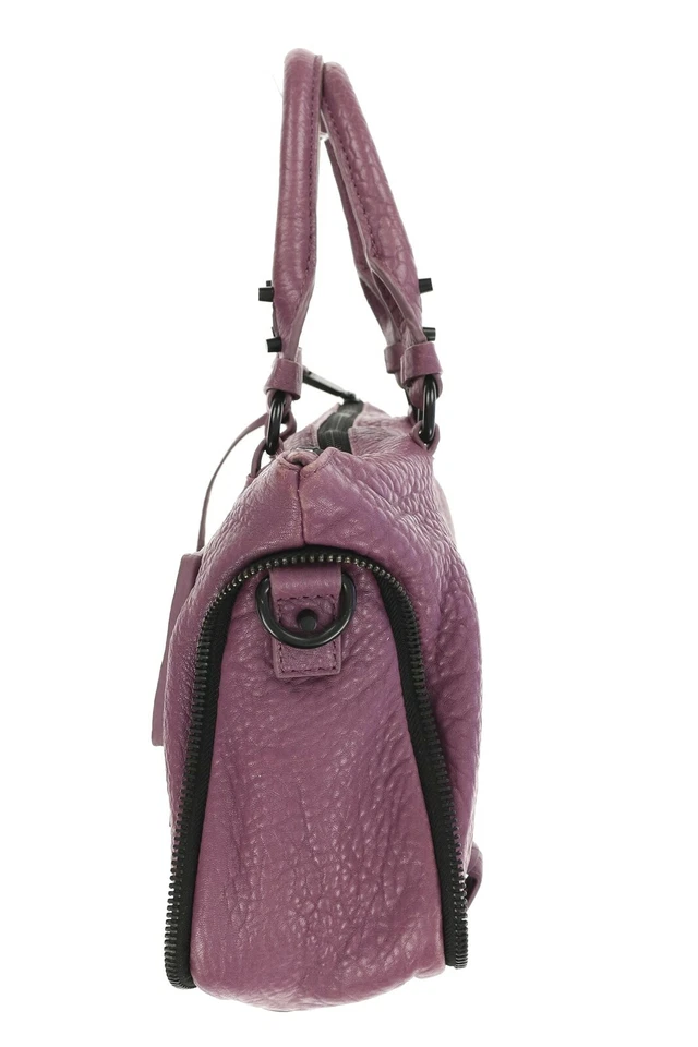 Cartera de cuero She+Lo 'Rise Above' púrpura/negro 141089 Foto 4 de 4