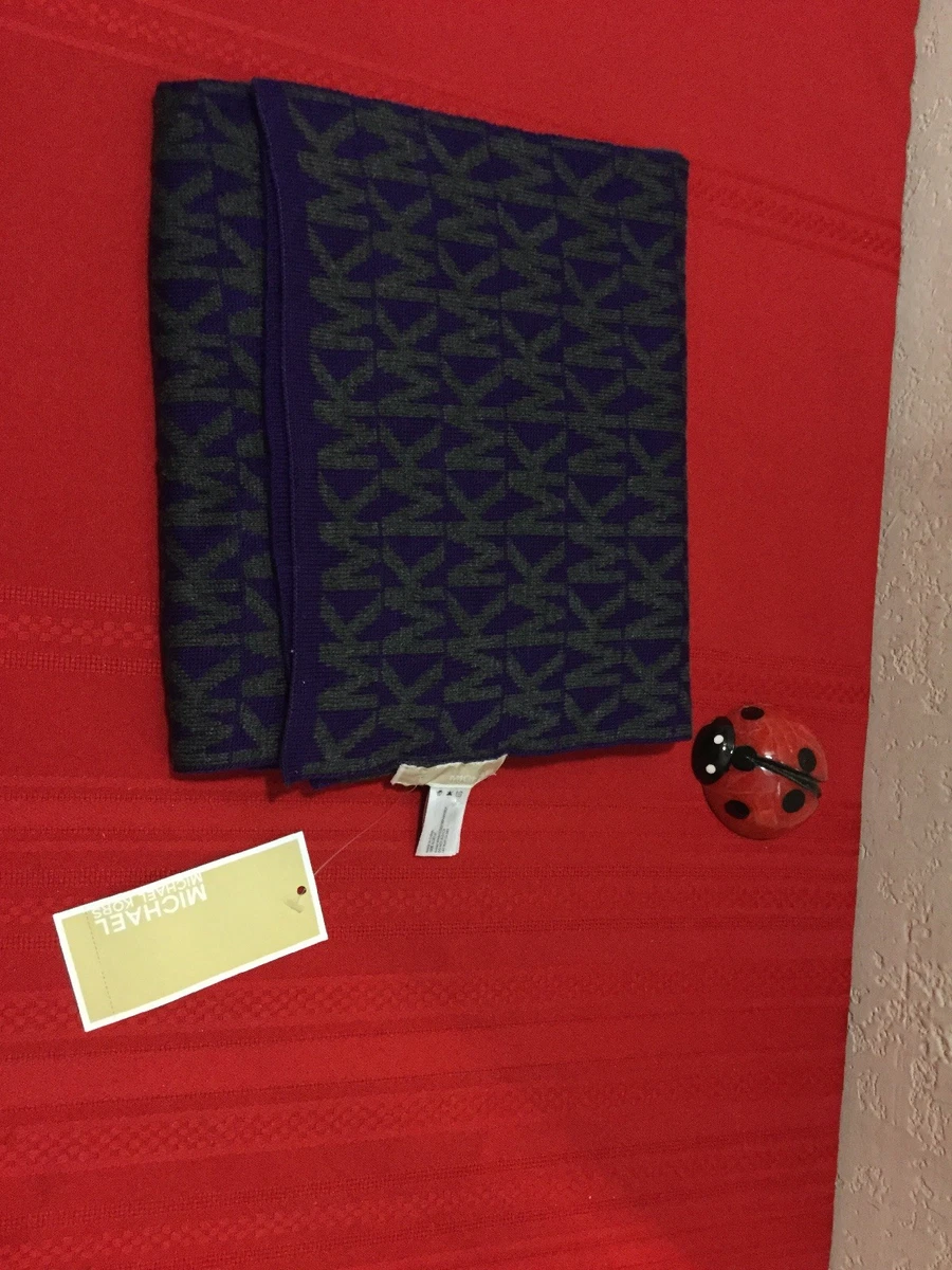 Michael kors cheap scarf purple