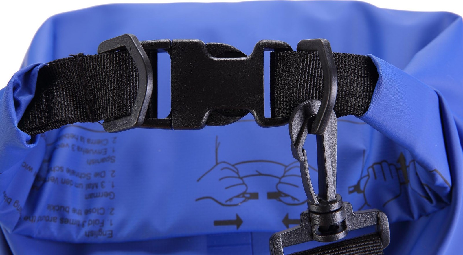 Sac imperméable 20L bleu haute résistance étanche à l'eau - 4