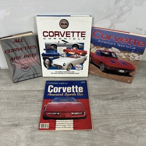 Lot Of 4 Corvette Consumers Guide,The Rebirth Of An American Legend E4