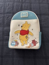 New Loungefly Disney Winnie the Pooh Tear Torn Backside Mini Backpack EXCLUSIVE