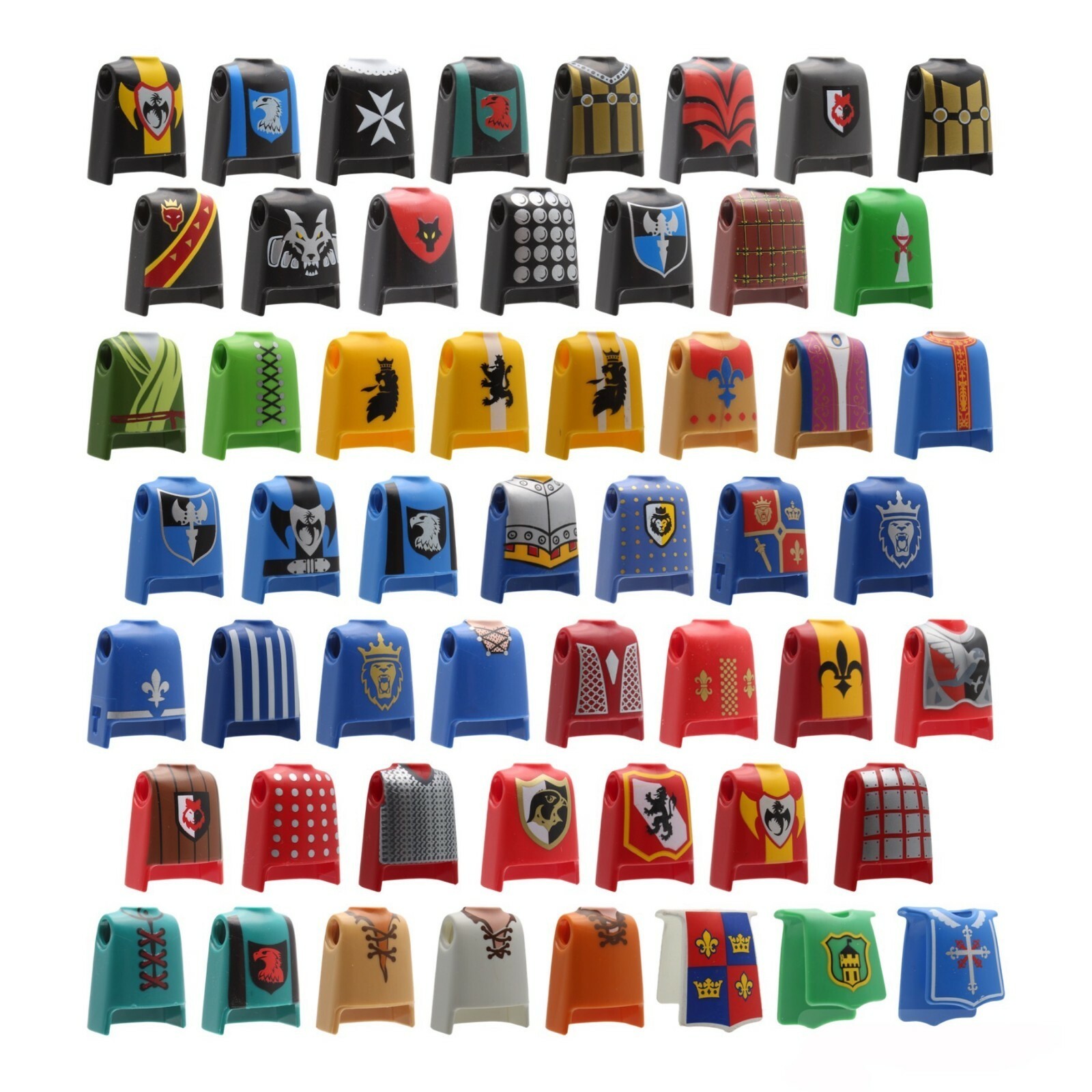 Playmobil torso castillo caballero camisa medieval tanque corpiño selección