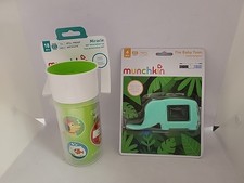 Munchkin Miracle Cup and Baby Toon Teething Spoon