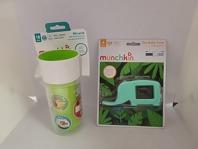 Munchkin Miracle Cup and Baby Toon Teething Spoon