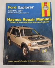 Ford Explorer & Mercury Mountaineer 2002-2010 Haynes Repair Manual Book 36025