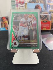 2021 Panini Prizm Draft Picks - Henry Davis #PDP1 Green Pulsar Prizm (RC)