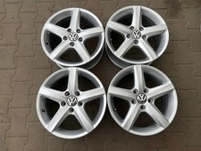 4x Alufelge 16 Zoll 6.5" 5x112 42ET 3AA071496A VW Passat Rim Wheel