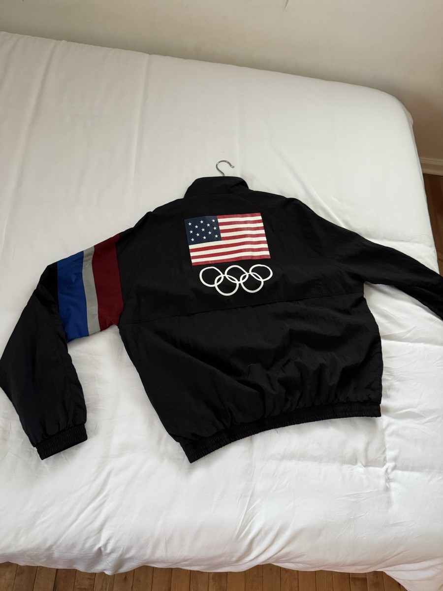 Size Large Black Kith Retro Quarter Zip Track Jacket | eBay